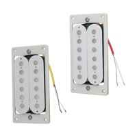 Magideal - 2 Piezas De Repuesto Para Pastilla De Cuello Y Puente De Guitarra Eléctrica, Fácil De Instalar, Accesorios Para Instrumentos Musicales De Pastilla De