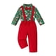 thumbnail image 4 of Trajes De Caballero Con Pajarita Trajes Navideños Para Niños Festivales Infantiles Manga Larga Botón, 4 of 5