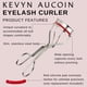 thumbnail image 5 of Rizador de pestañas Kevyn Aucoin The Easy Use de acero inoxidable, 5 of 9