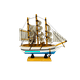 thumbnail image 3 of Adorno: Barco Velero De Madera 15cm, 3 of 3