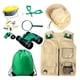 thumbnail image 4 of Kit De Aventura Al Aire Libre Cargo Vest Hat Set Explorer Disfraz Vestir Ni?os, 4 of 5