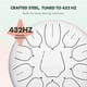 thumbnail image 4 of Sartén con lengüeta de acero Panda Drum Plus, 11 pulgadas, 432 Hz, color blanco, 4 of 7