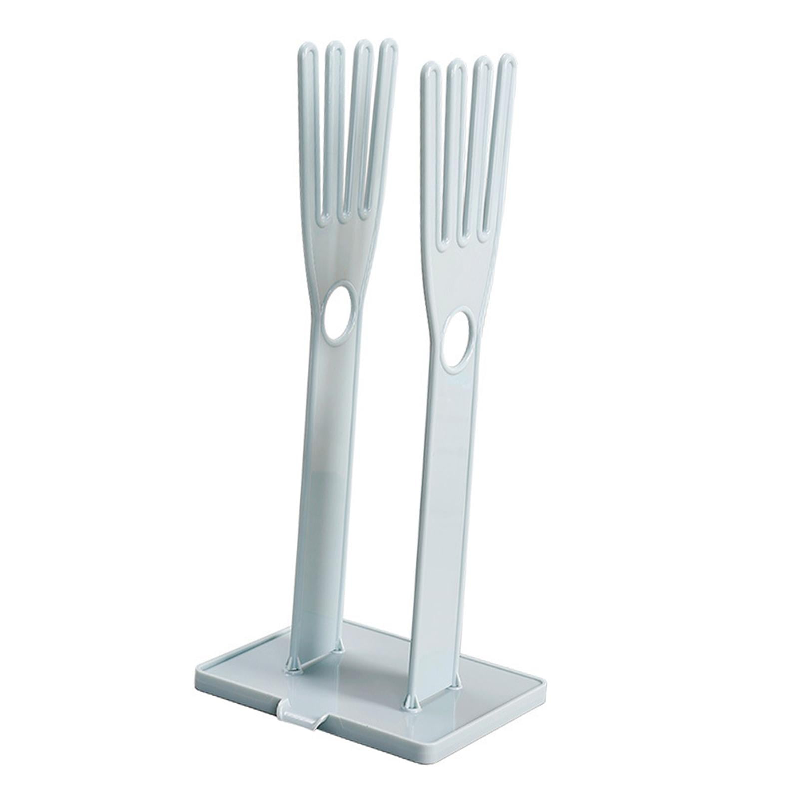 Magideal - Guante Desmontable Estantería Gadget De Cocina Duradero Organizador De Almacenamiento Multifuncional Soportes Para Paños De Cocina Baño Despensa Hogar Azul