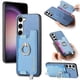 thumbnail image 1 of Funda Magnética Para Samsung Galaxy S23 Con Billetera Y Anillo Protector Resistente Azul, 1 of 5