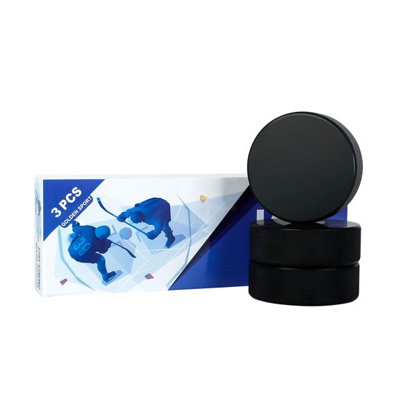 Discos de hockey sobre hielo Golden Sport, reglamento oficial, 3 unidades