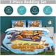 thumbnail image 5 of Cartoon Cat Three Piece Bedding Soft Cute Bed Suit, 5 of 5