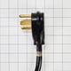 thumbnail image 2 of Cable de alimentación Whirlpool PT600L, 30 amperios, 4 clavijas, 1,8 m, negro, 2 of 6