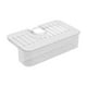 thumbnail image 1 of Estante Escurridor De Jabón, Estante De Drenaje Para Grifo Desmontable Para Baño, Hogar, Cocina, Blanco, 1 of 3
