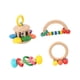 thumbnail image 4 of 4 Piezas De Juguetes De Madera Sonajeros Para Niños Pequeños Instrumentos Musicales Para Niños Niñas Regalos, 4 of 5