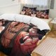 thumbnail image 1 of Overlord Anime Home Bed 3-piece Set Classic Japanese Anime Polyester Wash Student Dormitory Set, 1 of 5