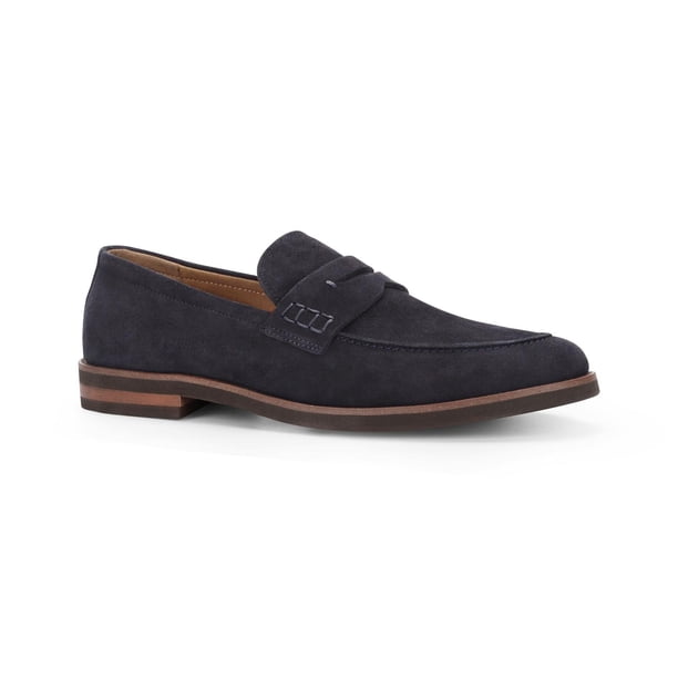 MOCASINES HOMBRE CUERO CALVIN-4-01 azul 40