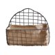 thumbnail image 3 of Cesta Colgante De Alambre De Hierro, Almacenamiento Rústico Para El Hogar, Para Pared, Balcón, Interior Y Exterior., 3 of 5