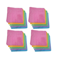Genérico - Pack 20 Paños Microfibra 38X38 Ultra Absorbente