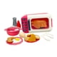 thumbnail image 3 of 17 Piezas De Juguetes De Microondas Para Niños, Juego De Simulación, Decoración, Utensilios De Cocina Para Niñas Y Niños, Color Rojo, 3 of 5