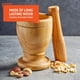 thumbnail image 3 of Mortero con mortero IMUSA USA LIS-005W Jumbo Wood, 3 of 7