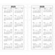 thumbnail image 5 of Recarga de calendario de escritorio de un vistazo para 2026, todos los días, 12 meses, 5 of 6
