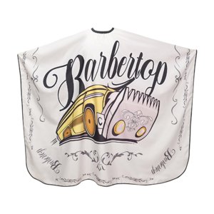 Ioensy - Capa De Corte De Pelo Para Adultos, Capa De Salón Para Peluquería, Coloración Del Cabello, Color Blanco