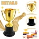 thumbnail image 3 of Paquete de 24 trofeos Jizvxe de 10 cm, premios de plástico dorado, 3 of 7
