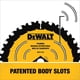 thumbnail image 3 of Disco Sierra Circular DEWALT 7 1/4 Pulg 24 Dientes Madera, 3 of 3