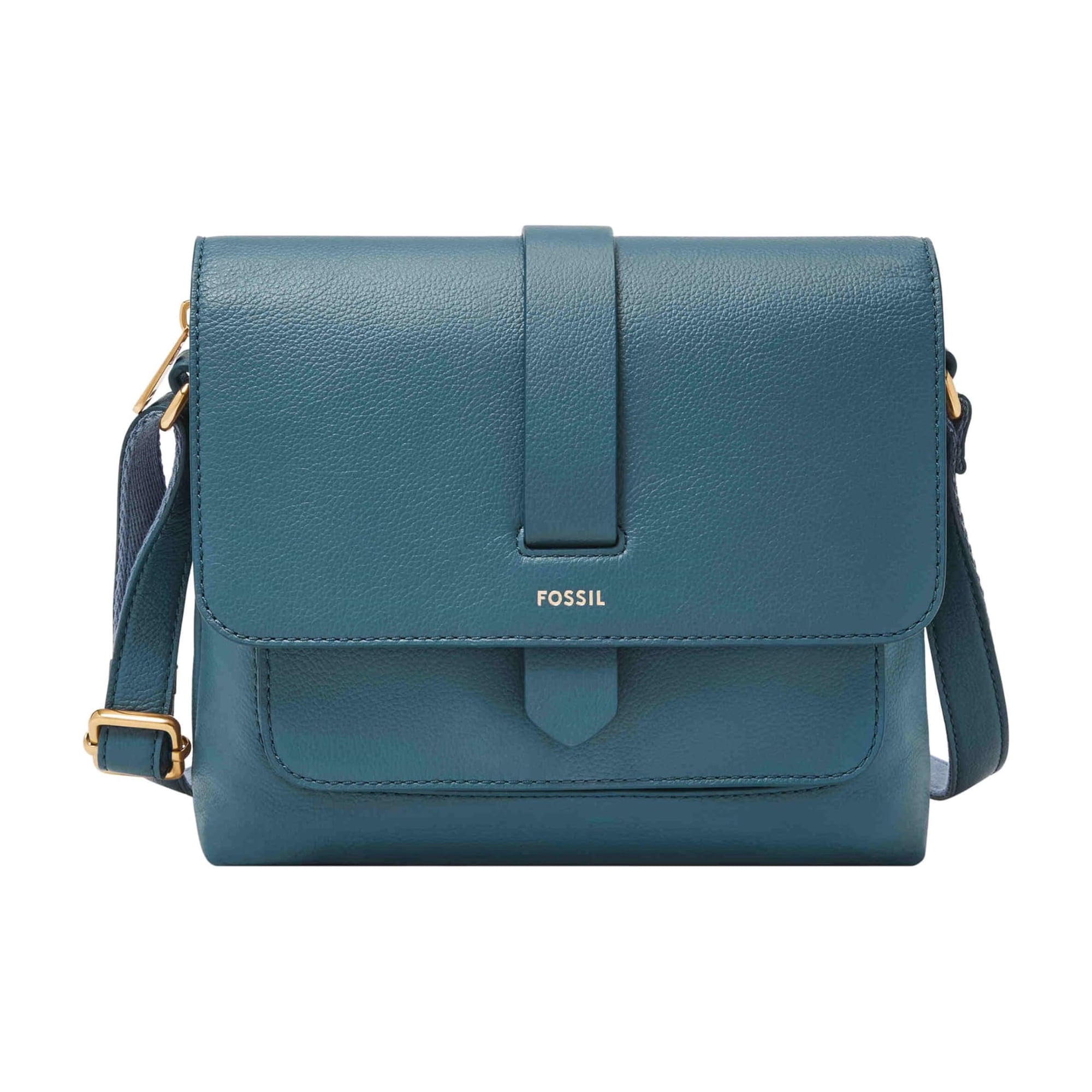 Bolso Bandolera Fossil Kinley Azul Drizzle