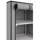 thumbnail image 3 of Closet de tela Armable Grande Gris 6 Estantes, 3 of 5