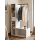 thumbnail image 2 of Closet Organizador Ropa Con Perchero LagoMuebles 80x40x140cm, 2 of 6