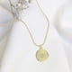 thumbnail image 1 of Collar Bañado en Oro con Medallón del Padre Nuestro – Fe, Protección y Luz, 1 of 4