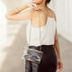 thumbnail image 5 of Bolso de mano transparente de acrílico para mujer, bolso de hombro con correa de cadena dorada extraíble., 5 of 7