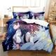 thumbnail image 1 of Misaka Mikoto A Certain Magical Index Railgun Bedding Set Boys Girls Size Duvet Cover Pillowcase Bed boys Adult Bed Sheets, 1 of 5