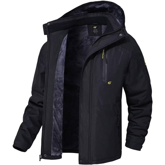 Chaqueta QPNGRP impermeable para esquí y snowboard de invierno para hombre