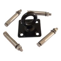 Magideal - Ganchos De Techo De Acero Inoxidable Montaje En Pared Rotación De 360 Grados Soporte De Equipo De Fitness Ganchos De Hamaca Giratorios Para Entrenador