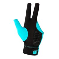 Magideal - Guantes De Billar Transpirables De 3 , Ropa De Mano Antideslizante Profesion Elasticidad Para Mujeres Y Hombres, Guante De , , Cielo Azul