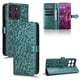 thumbnail image 1 of Funda Cartera Lunares Motorola Edge 60 Pro con Tarjetero, Correa y Soporte Verde, 1 of 6