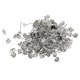 thumbnail image 2 of Postes y partes posteriores de aretes de hierro de 200pc 4mm para los hallazgos de bricolaje, plata, 2 of 5