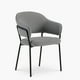 thumbnail image 2 of Silla Home Office Stanford Gris Oscuro, 2 of 7