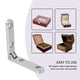 thumbnail image 4 of Bisagras Rddconkit de 10 piezas, 90 grados, para caja de madera con tornillos, 4 of 7