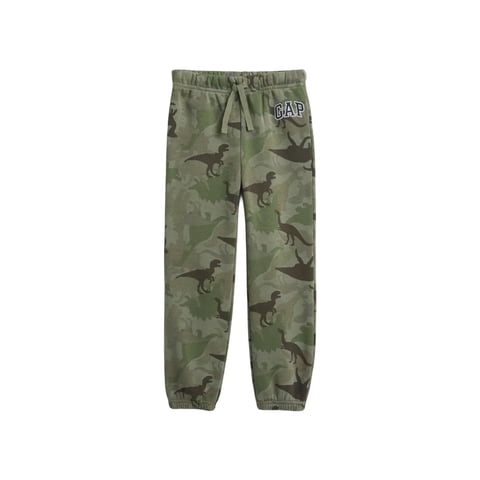 Pantalones Jogger Gap Para Bebés Con Logo Camuflaje Verde 6-12M