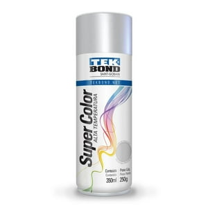 Tekbond - Pintura Acrilica Aerosol 350Ml Alta Temperatura Aluminio