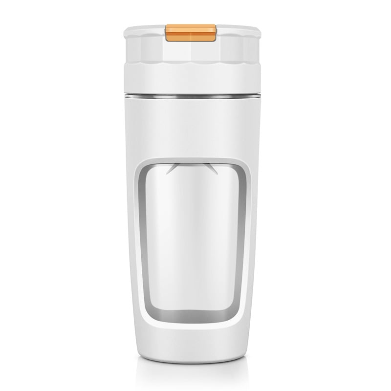 Xusx111 - 20 Oz Taza De Mezclador Portátil - Usb Recargable Para Batidos, Batidos Y Jugos, Mezclador Personal Para Viajes, Oficina, Gimnasio (blanco)