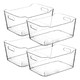 thumbnail image 1 of Contenedor acrílico organizador de cocina talla L 4u, 1 of 3