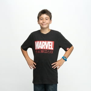 Polera Niño Holo Gris Oscuro Marvel