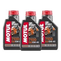 Aceite Para Motor Motul Sintético 10W-40 Para Moto/Cuatriciclo 1 Pack De 3 Unidades X 1L / 3L