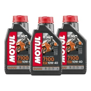 Aceite Para Motor Motul Sintético 10W-40 Para Moto/Cuatriciclo 1 Pack De 3 Unidades X 1L / 3L