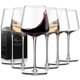 thumbnail image 1 of Juego de copas de vino Physkoa, 6 x 450 ml, vidrio soplado a mano sin plomo, 1 of 6