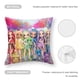 thumbnail image 5 of Rainbow High Dolls Fundas de almohada de terciopelo con tema, regalos de funda de almohada, decoración para el hogar, cojín de lanzar, regalo de cumpleaños para fans y parejas.61*61cm., 5 of 6