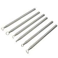 Comiart Create Color Life - Juego De Raspadores De Arcilla Para Cerámica Comiart, 6 Piezas, Herramientas De Escultura De Alumini