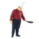 thumbnail image 2 of Cook Chef Figurines Building Scene Figuras Pintadas A Escala 1:64 Chef Red 4, 2 of 5