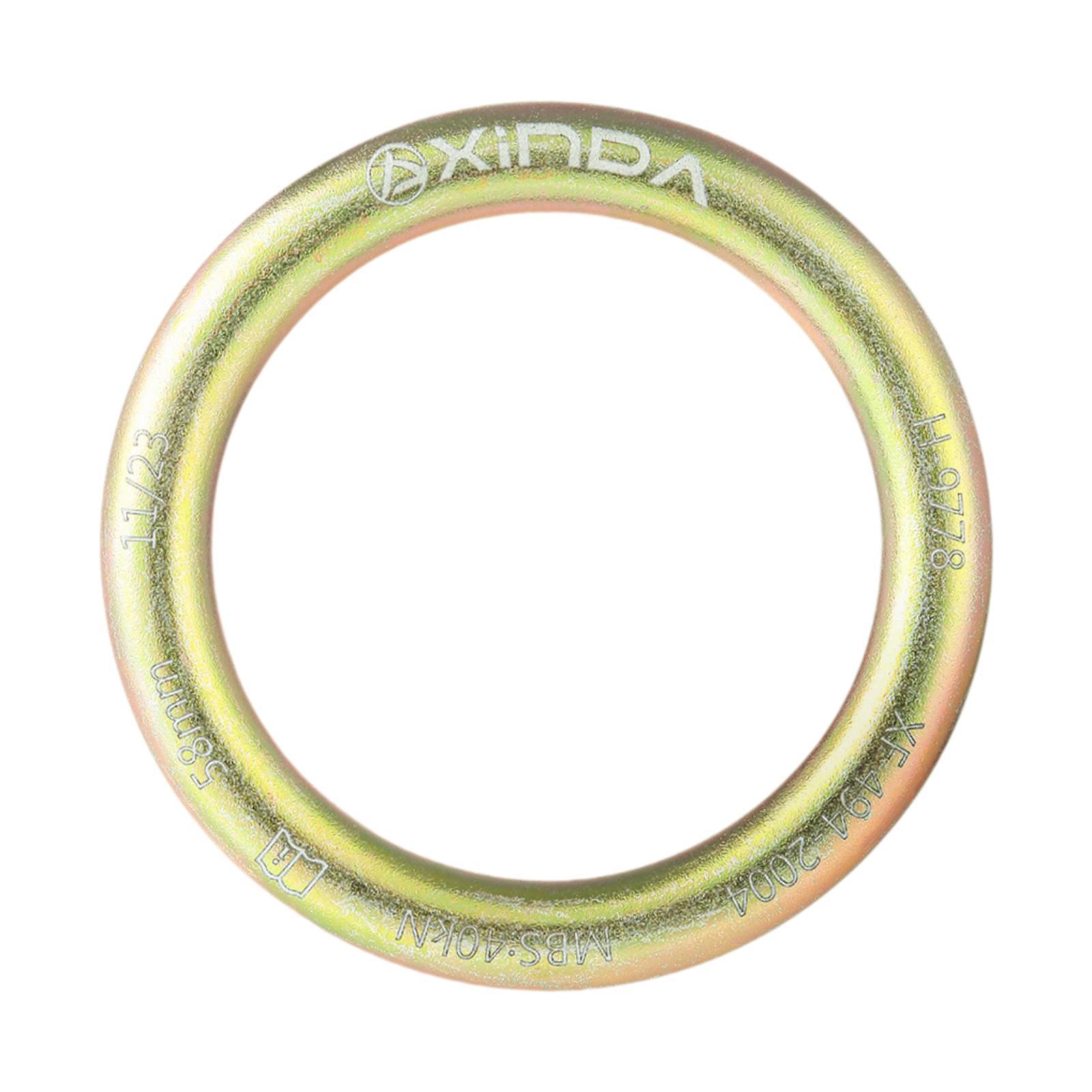 Ioensy - Anillo De Rapel Anillo De Escalada Multifuncional O Para Trabajos Aéreos Deportes De Slackline