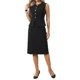 thumbnail image 2 of INSPIRE CHIC Conjunto de Traje de Falda para Mujer 2 Piezas Conjunto Moderno de Trabajo Chaleco sin Mangas y Faldas Lápiz L Negro, 2 of 5