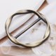 thumbnail image 1 of Scarf Ring Clip T-shirt Tie Clips Fashion Metal Round Circle Clip Buckle Clothing Ring Wrap Holder With 1 Storage Bag, 1 of 5